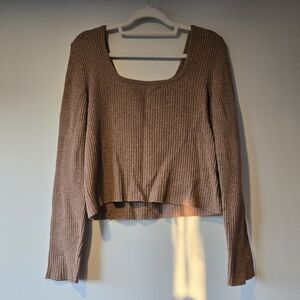 🎄4 For $10🎄 Old Navy Tan Ribbed Sweater